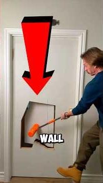 Dad Turns an Ordinary Wall Into a Fantasy Masterpiece! 🔥 #shorts #viral #trending #diy #viralstory