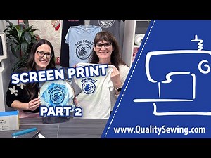 How Do I Screen Print Like a Pro with My ScanNCut? – Part 2