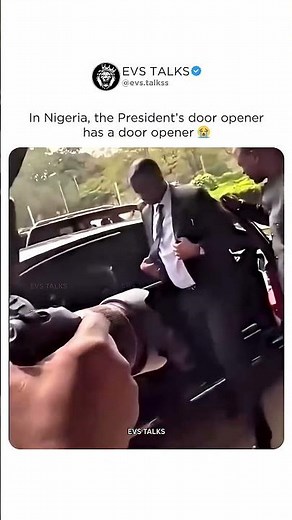 In Nigeria 🇳🇬 Even the President’s Door Opener Has a Door Opener 😭💀