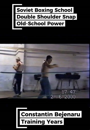 Soviet Boxing Training | Double Shoulder Snap — Constantin Bejenaru. Same teaching. Same style. #cusboxing #boxing #sovietboxing #connecticut #boxingcoach