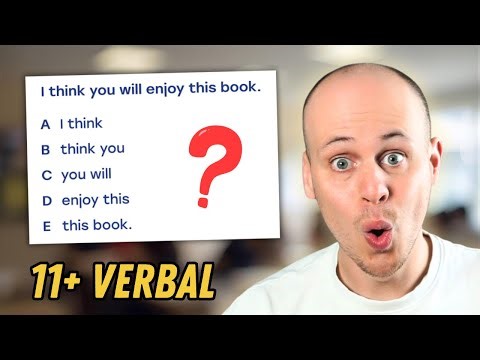 11+ Verbal Reasoning: Find The HIDDEN Four Letter Word