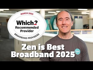 Zen is UK’s best broadband 2025, topping the chart in consumer organisation Which? annual survey