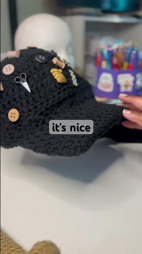 Check out this cute Crochet 🧶 Base ball cap 🧢 #crochet #crochetdiy #crochetcap