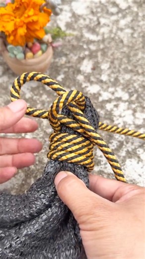 How to Tie Fishing Net Rope Properly 👍 Strong & Easy Net Knot Method ❤️ #handmade #craft #outdoors