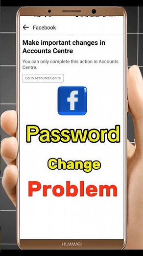 facebook password change problem 2025 Make Important Changes In Accounts Center Change Password