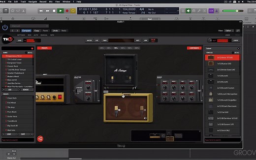 Overloud TH-U 教程 5. Signal Flow & Multi-Amp Configuration