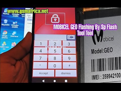 Mobicel GEO Flashing By Sp Flash Tool Mobicel GEO Android 9