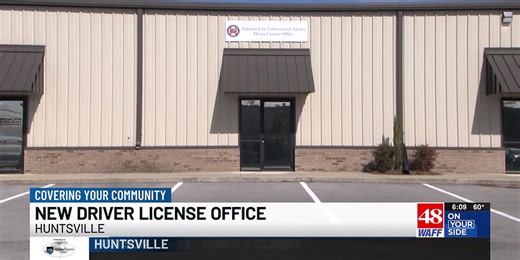 Huntsville driver license facility relocating to new location