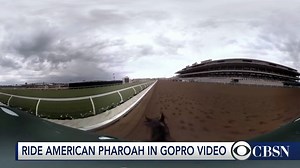 GoPro footage captures what it's like to ride American Pharoah