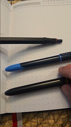 Rotring 3 in 1, Bic 4 Color Pro, Bic 4 Color Smooth