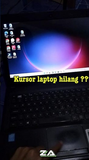 quick way to bring back the missing laptop cursor