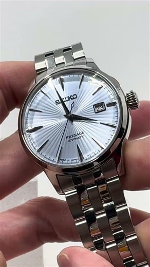 Seiko Presage Cocktail Time Skydiving Ice Blue #SRPE19 #SRPE19J1