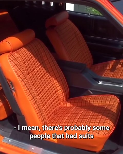 1978 Ford Mustang II King Cobra in orange