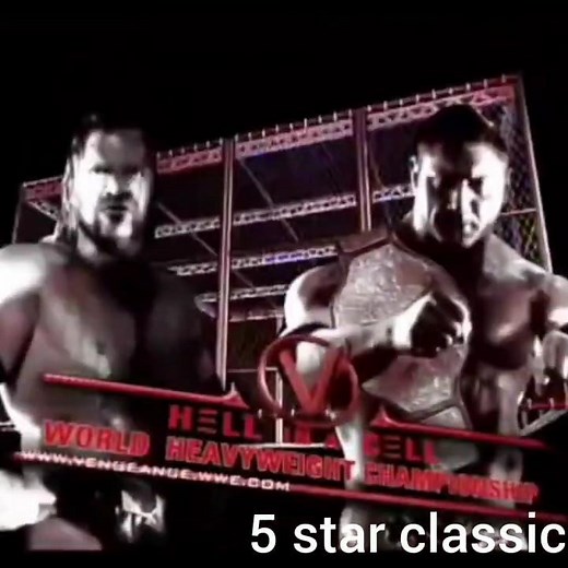 Triple h vs batista hell in cell vengence 2005 WORLD HEAVYWHEIGHT CHAMPIONSHIP #wwe