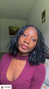 This vibe is EVERYTHING! 🔥 Watch how @daragiii slays the French Boho Bob Braids from start to finish. #DarlingLooseBraids #BohoVibes #HairInspo #DarlingNigeria | Darling