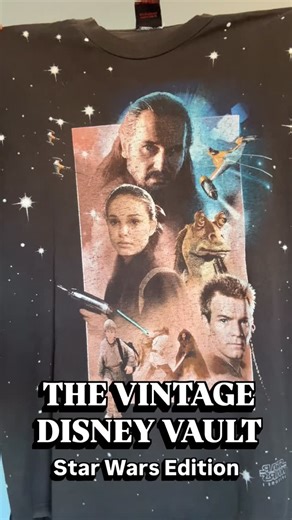 CELESTIAL VINTAGE on Instagram: "The Vintage Disney Vault: Star Wars Edition 1999 European Release Promos #starwars #disney #disneyland #disneyworld #starwarsepisode1"