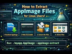 How to Extract AppImage Files for Linux Users!