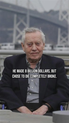 He Gave Away $8 Billion. (Chuck Feeney)