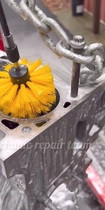 2.6K views | Engine cylinder block cleaning easily  | Mechanic Repair Team | Facebook