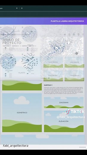 Plantilla Editable en Canva para Arquitectura