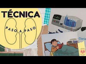 Técnica de la diálisis peritoneal automatizada (DPA) BAXTER