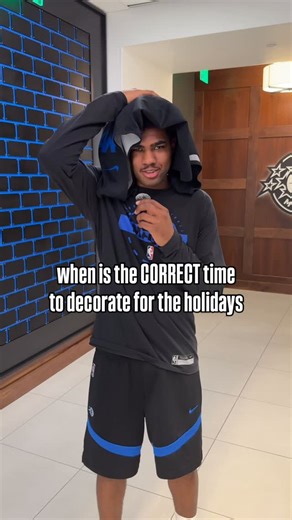 Orlando Magic on Instagram: "if you’re not maximizing the joy that comes with holiday decorations, what are u doing"