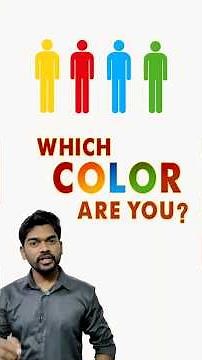 4 TYPES OF COMMUNICATORS BASED ON COLORS