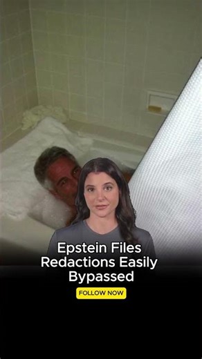 Tech-savvy users discover a way around redacted parts of Jeffrey Epstein files