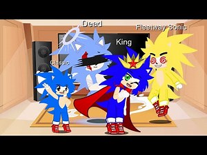 Sonic Characters React to Sonic AU's (Old)