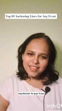 Top 10 Anchoring Lines for Any Event | Best Anchoring Lines for Beginners