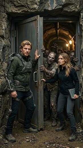 POV: Zombies Chased Me to a Secret Door in a Lost City 🧟🚪