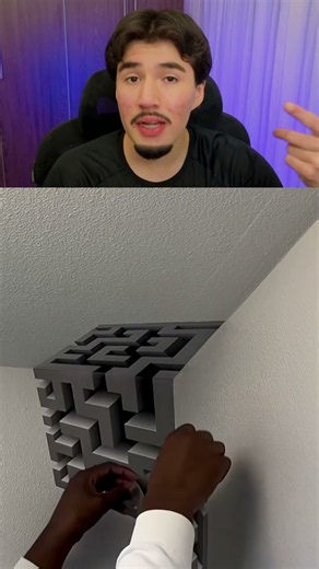 Criando uma ilusão de cubo 3D! 😮@thenexportal