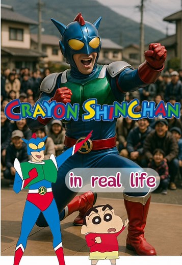 Crayon Shin-Chan Comes to Life: Anime in Reality