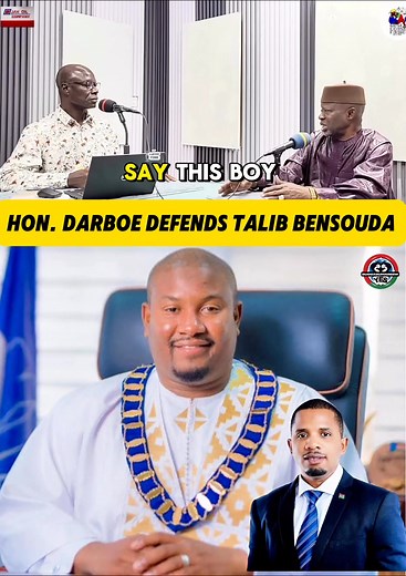 Hon. Darboe defends Mayor Talib Bensouda after Dr. Ceesay referred to him as “The Boy.” True leadership is about respect, not labels. #TheBoy #Leadership #Respect #TheGambia #Unity #TruthMatters #GoodGovernance VC: West Coast Radio CTWPG | Baboucarr Ceesay
