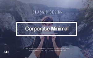 Corporate Minimal Premiere Pro Template - TemplateMonster