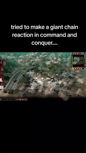 I got bored and wanted to put command and conquer 3 to the absolute limit. turns out 250 flame tanks in one go sorta breaks the game. I tried to see if I can make them all go boom in a single reaction....it doesn't go well #commandandconquer #commandandconquer3
