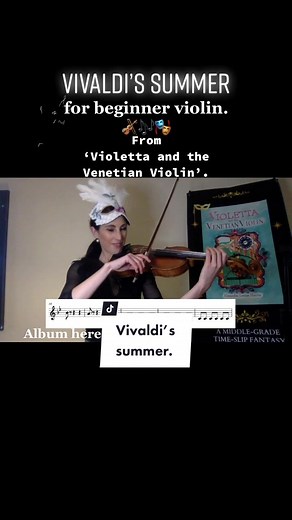 Vivaldi’s Summer for Beginner Violin Lessons