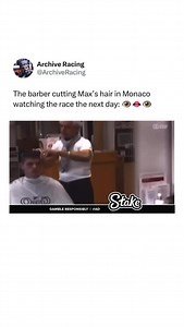 In a light-hearted moment at the 2017 Monaco Grand Prix, a young Max Verstappen slipped into a local barber’s chair before the weekend’s action. The barber, unaware of his famous client’s identity, casually asked, “You’ll come for the Grand Prix?” to which Verstappen coolly replied, “Yeah, yeah, yeah, I’ll be here,” sparking laughter when it’s revealed he’s the star everyone’s tuning in to watch. This unexpectedly candid clip reveals a time before Verstappen became a global superstar, able to en