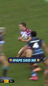 Edwin Ipape starts his 2025 Super League Season with a bang 💥 📹 Super League #Wepio @RLRomantics #SuperLeague #Kumuls #Ipape | Rugby League Romantics