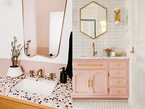 12 Eye-Catching Pink Bathrooms for a Modern and Playful Look
