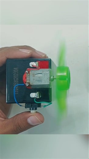 Make a Powerful Mini Fan at Home
