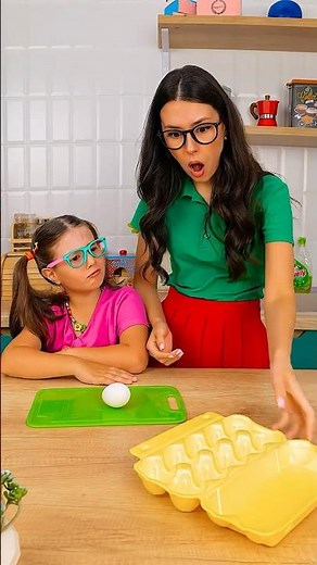 🐣EASY EGG TRICK for KIDS — HANDLE without BREAKING! 🥚🙌 #shorts #learning