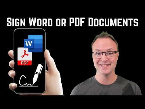 Sign Your PDF or Word Documents on Your Phone