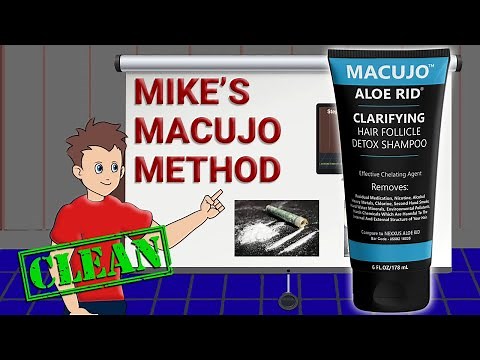 Mike's Macujo Method Tutorial with The Macujo Aloe Rid Shampoo