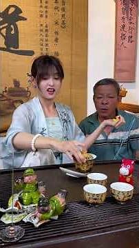 Stop staring at my tea art, come count intangible cultural heritage items 😎