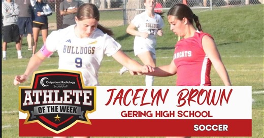 Jacelyn Brown highlighted as Outpatient Radiology Scottsbluff Athlete of the Week
