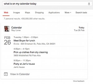 Google adds Calendar results to search with updated Gmail Search Field Trial