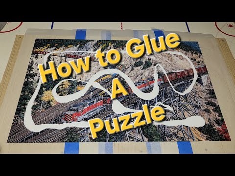How to glue a puzzle