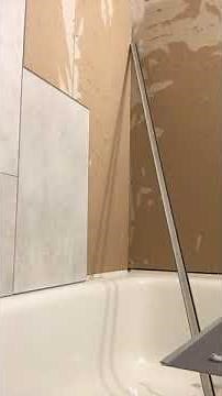 Installing Dumawall tub surround waterproof panels DIY (how to) more in description