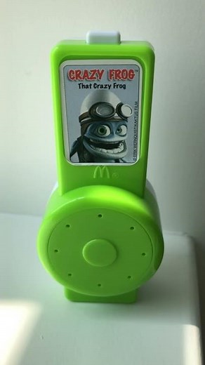 Crazy frog Mcdonalds toy 2006